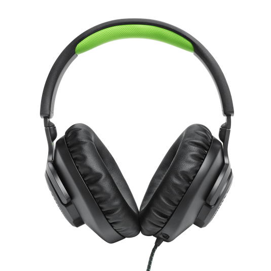 JBL Quantum 100X Console - Black - Wired over-ear gaming headset with a detachable mic - Front image number null